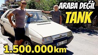 KM CANAVARLARI | Skoda Favorit | 1.500.000km