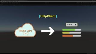 Feed REST API Data to Unity UI Components | HttpClient | Unity Game Engine