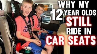 Why My 12 Year Olds Still Ride in a Car Seat - Full CAR TOUR!!