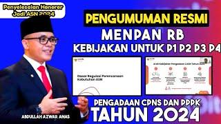 RUGULASI FINAL,,INFO MENPAN RB PENGADAAN CPNS DAN PPPK 2024