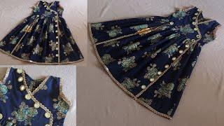 Angrakha Frock Cutting and Stitching || Part 2 || Frock Cutting and Stitching Step by Step