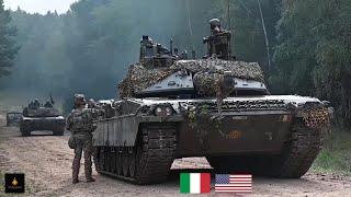 Italian Army, Garibaldi Brigade Supports U.S. Army Paratroopers - Germany