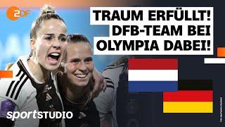 Niederlande – Deutschland Highlights | UEFA Women’s Nation League 2023/24 | sportstudio