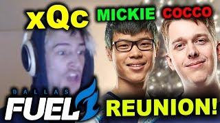 DALLAS FUEL REUNION! (xQc, Mickie, Cocco)