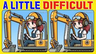 Spot the 3 Differences | Can You Find Them All? 《A Little Difficult》