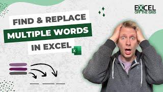 Find & Replace multiple words in Excel | REDUCE & SUBSTITUTE | Excel Off The Grid