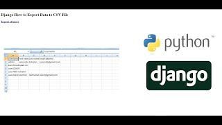 Django How to Export Data to CSV File