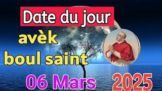 Date du jour 06 mars 2025 #croixdujour #croixdelachance #bouldife345