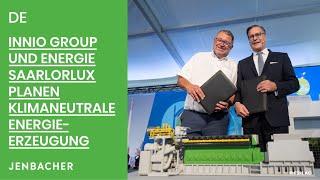 INNIO Group und Energie SaarLorLux planen klimaneutrale Energieerzeugung | Jenbacher | DE