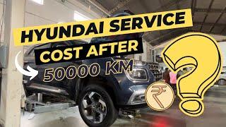 Hyundai Ki Service itni  Sasti || Service Scams? || Detail Service Of Hyundai Venue || Vikas Soni