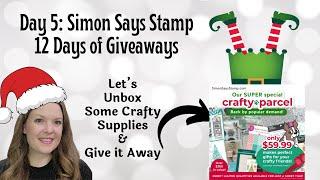 Let's Give Away a HUGE Simon Says Stamp Crafty Parcel