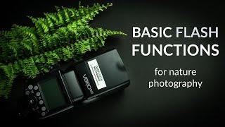 Basic Flash Functions for Nature Photography