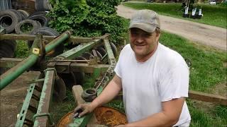 John Deere 12 ft Disk Gang Repair