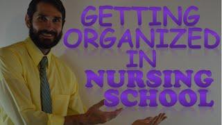 How to Stay Organized In Nursing School | Nursing School Study Tips (Part 2)