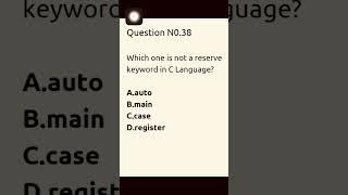 Watch all the answers in my youtube channel “CSE GURUS”. Video name is “Top 100 C mcqs”. #csegurus