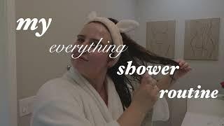 my everything shower routine 🫧 hygiene, skincare, foot care & more