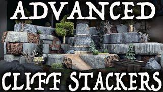 How I Make the ADVANCED Version of My MOST USED D&D TERRAIN!!! (Cliff Stackers)