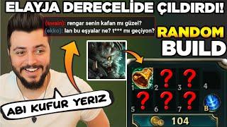 GÜLMEKTEN YARILACAKSINIZ! DERECELİ MAÇTA ELAYJA RENGARINA RANDOM BUİLD/RÜN YAPTIRDIK!