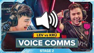 WHAT IT SOUNDS LIKE TO MAKE IT TO THE GRAND FINALS! | LEV vs. KRU Voice Comms - Stage 2 | LEV C0M