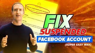 Fix Facebook Suspended Accounts Without Any ID | Super Easy Way | Pro Ads
