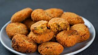 CRISPY VEGETABLE NUGGET | VEGGIE NUGGETS RECIPE | NUGGETS RECIPE | N'Oven Foods