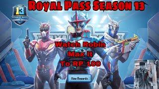 Robinn Gaming PUBG Mobile Ep.25 Season 13 Royal Pass (Max RP 100)