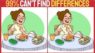 【Spot the difference】️99% can't find differences!! | Find 3 Differences between two pictures