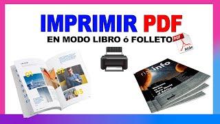 Imprimir PDF como Libro o Folleto 