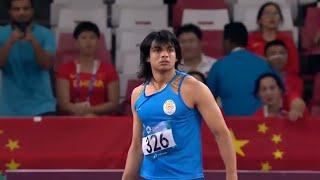 neeraj Chopra javelin throw gold medal tokyo Olympic winning moment 2021 neeraj chopra wins gold