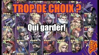 Les epiques que tu DOIS garder dans chaque faction. Le reste tu peux FOOD -- INFINITE MAGICRAID