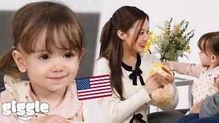 Koreans meet the cutest American Baby for the first time! : Compilation