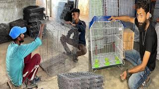 The Perfect Bird Cage: Interesting Traditional Art of Birds Friendly Cage Making from Iron Wires