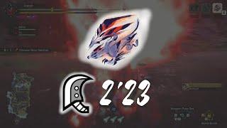 MHR Sunbreak - Crimson Glow Valstrax GS Solo [2'23"29]