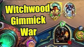 Hearthstone Witchwood Gimmick War: Rob/Rurikar vs Crendor | WoWcrendor