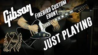 Gibson Firebird Custom W/ Ebony Fingerboard Gloss |  Playing + Specs