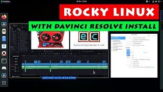 Rocky Linux -- with DaVinci Resolve Install