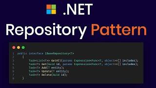 Full Tutorial Repository Pattern in ASP NET Core 9 Web API