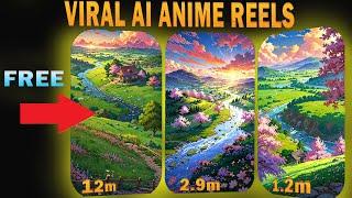 Create Viral Ai anime Instagram Reels for FREE