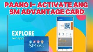 How to activate SM advantage card online 2024