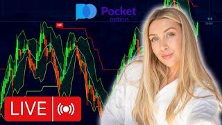 Live POCKET OPTION TRADING | Pocket Option App | Binary Options #pocketoption #livetrading