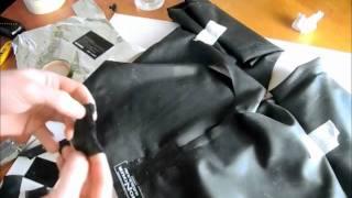 how to make latex fetishwear, tutorial 3. repairs.wmv