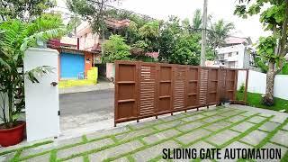 Automated Gate  System | Budget friendly interior designing in Trivandrum MOJO HOMES