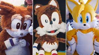 Evolution of Miles TAILS Prower Costume Mascots - A SONIC DIStory Dan Ep. 105