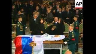 Russia - Former President Boris Yeltsin Dies