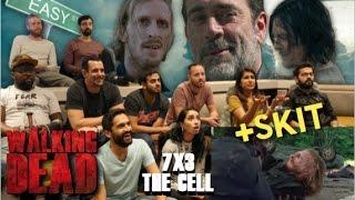 The Walking Dead - 7x3 The Cell - Group Reaction