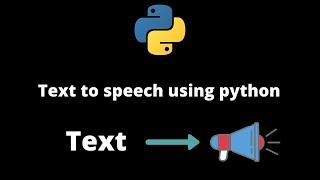 Text to speech using python || gtts