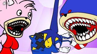 SHIN SONIC TAPES KILL SONIC !!! (sonic animation cartoon)