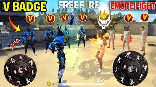 Free Fire Emote Fight On Factory Roof  V Badge Vs DJ Adam  Garena Free Fire  Y GAMING 