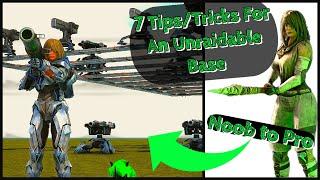 7 TIPS TO MAKE AN UNRAIDABLE BASE | ARK: Survival Evolved PVP Defense Guide