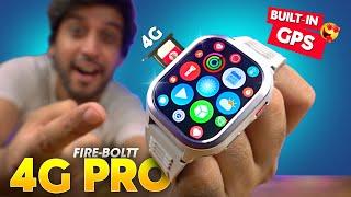 Budget *4G CALLING* Smartwatch with Built-In GPS! ️ Fire-Boltt 4G PRO Smartwatch Review!